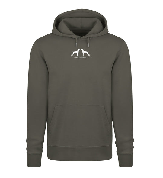 Weimaraner, ASGRIM, Bio Hoodie, Premium Hoodie, Jagdhund, Jagdmode Herren, FairWear, Made in Germany, Hundeliebe, Hundeführer, Jagdoutfit, Outdoorwear, Mein Jagdhund Club, Statement Hoodie, Geschenkidee
-Khaki-7072