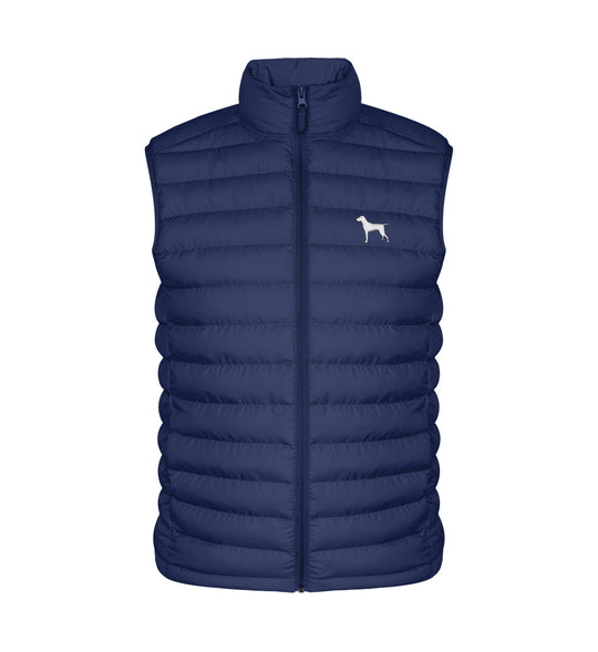 Deutsch Kurzhaar, ARI, Steppweste, Bio Weste, Jagdhund Kleidung, Hundeführer Outfit, Mein Jagdhund Club, Geschenkidee, Jagdmode, Outdoor Weste, Unisex Jagdbekleidung, FairWear, Made in Germany, Hundeführer, Jagdbekleidung
-French Navy-6057