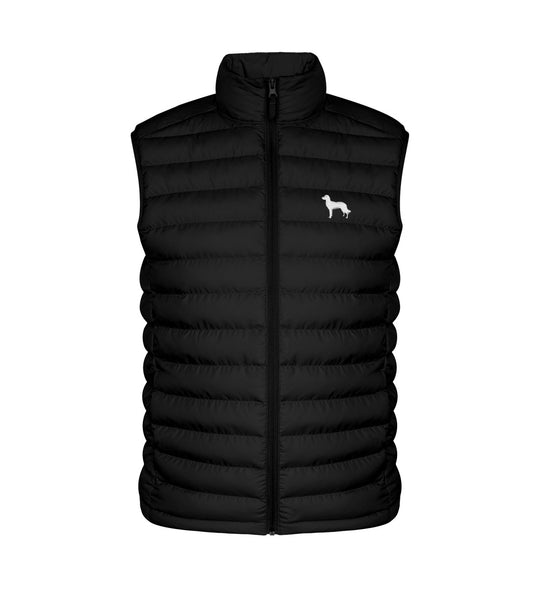 ARI Steppweste – Kleiner Münsterländer Edition mit hochwertiger Stickerei auf der Brust – MeinJagdhund.Club
-Black-16