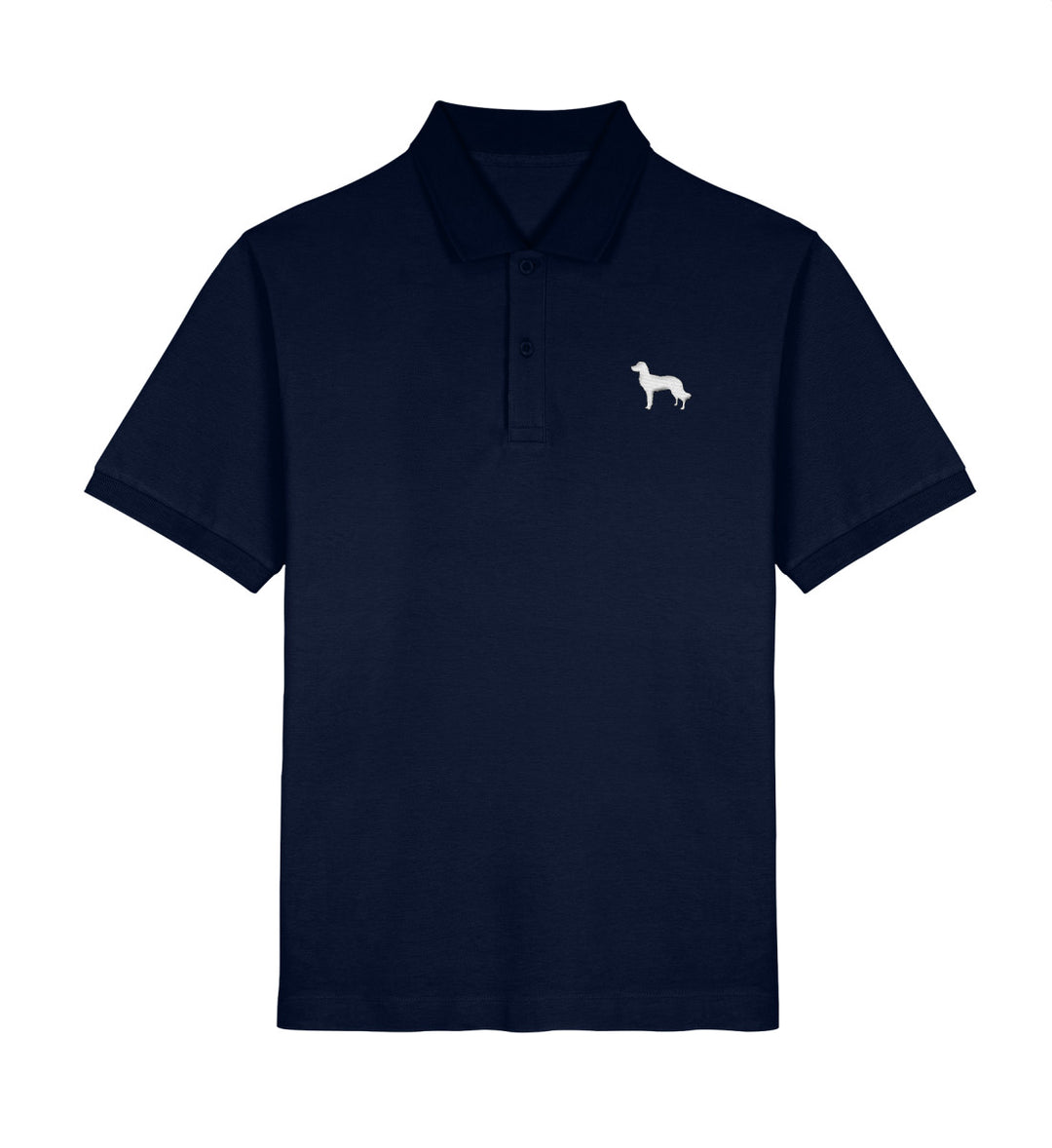 ASMUND Poloshirt – Kleiner Münsterländer Stick Edition mit hochwertiger Rassestickerei auf der Brust – MeinJagdhund.Club  
-French Navy-6959
