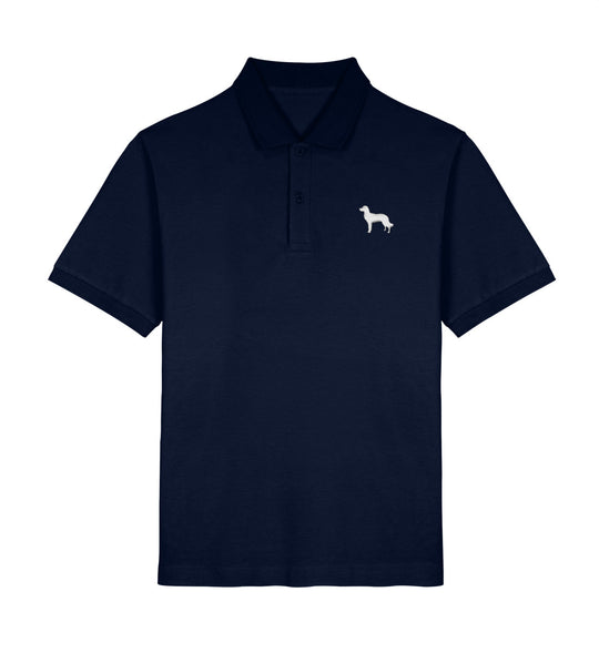 ASMUND Poloshirt – Kleiner Münsterländer Stick Edition mit hochwertiger Rassestickerei auf der Brust – MeinJagdhund.Club  
-French Navy-6959