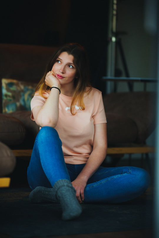 Premium Organic Shirt "ALFRIDA" – Deutsch Kurzhaar Edition