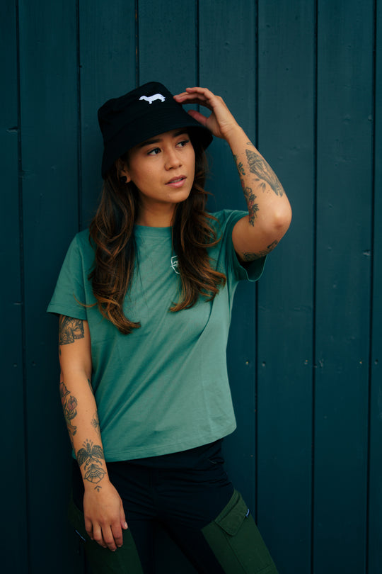 Organic Bucket Hat „ASGER“ – Kleiner Münsterländer Edition