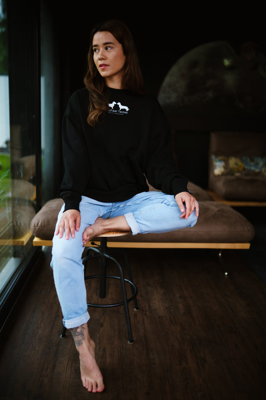 Oversized Damen Sweater "ALIX" – Deutsch Drahthaar Edition