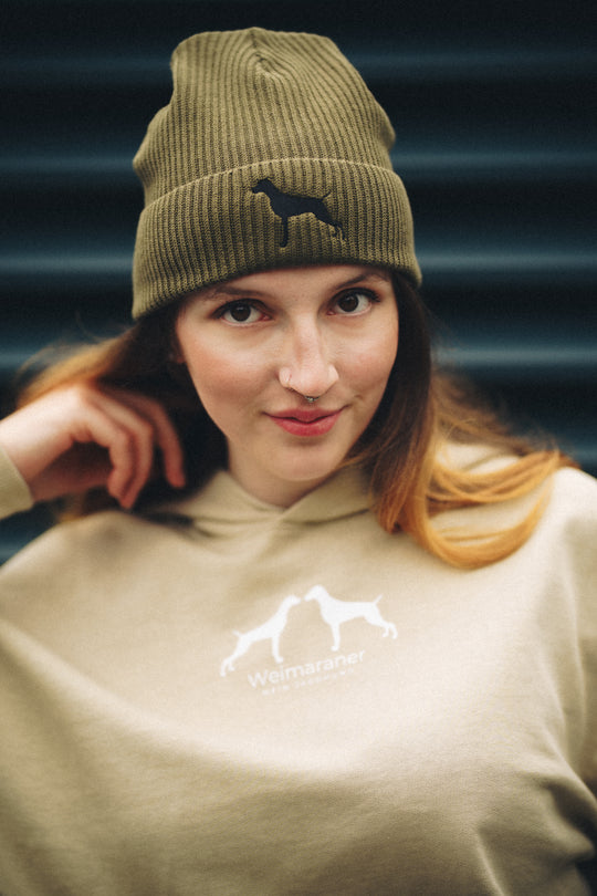 Premium Organic Strickmütze "ARIAN" Deutsch Drahthaar – Edition