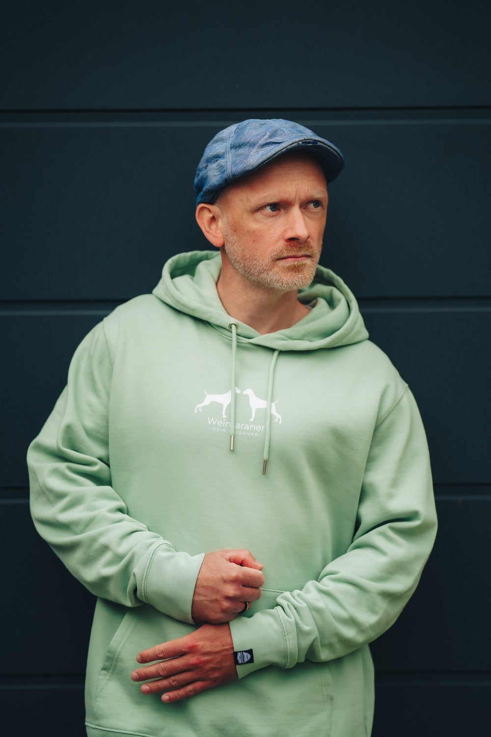 Bio-Premium Hoodie "ASGRIM" – Magyar Vizsla Edition