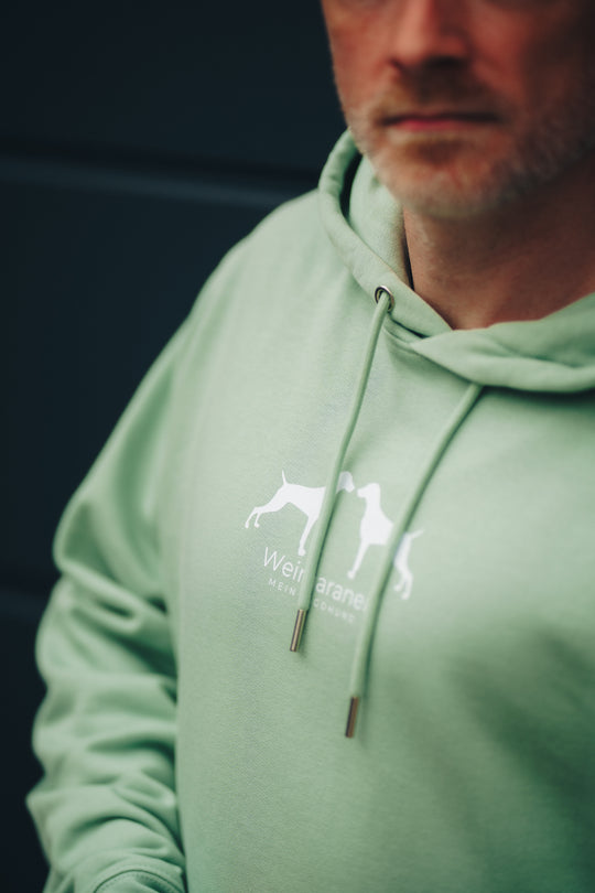 ARDEN Oversized Hoodie – Deutsch Drahthaar Edition mit Wappen-Print, schwerer Stoff, Unisex-Schnitt
