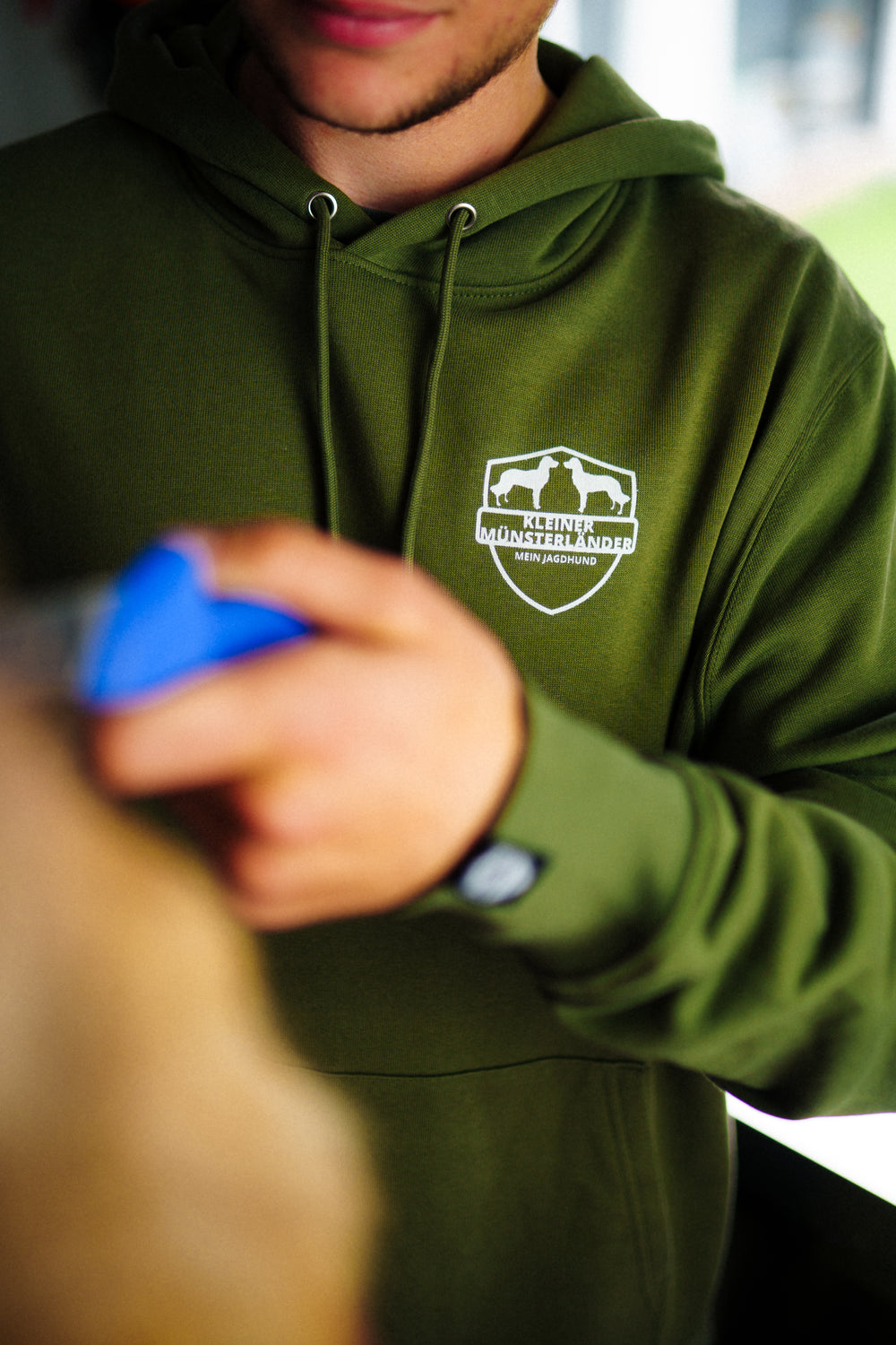 Bio-Premium Hoodie „ALVAR“ – Magyar Vizsla Edition