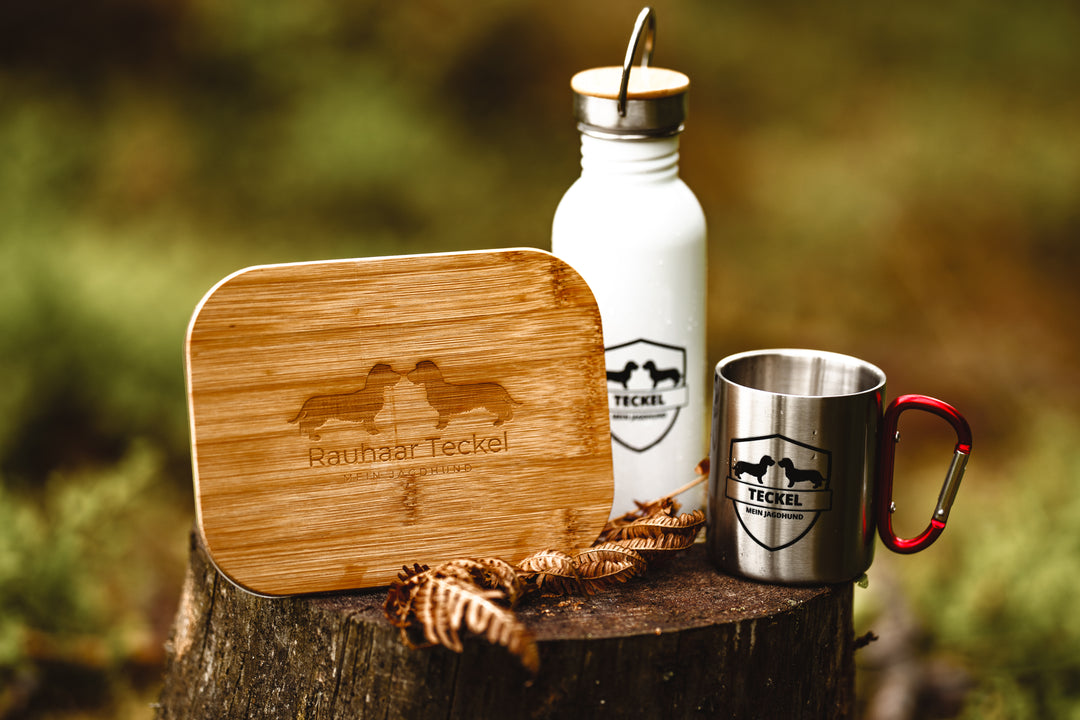 Edelstahltasse "ANUND" – Weimaraner Edition