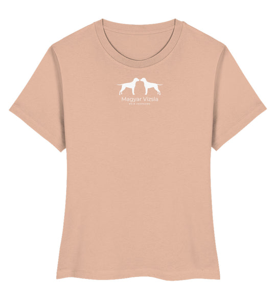 ALFRIDA Damen Bio-Shirt – Magyar Vizsla Edition mit stilvollem Hundemotiv – MeinJagdhund.Club
_Fraiche Peche-7234