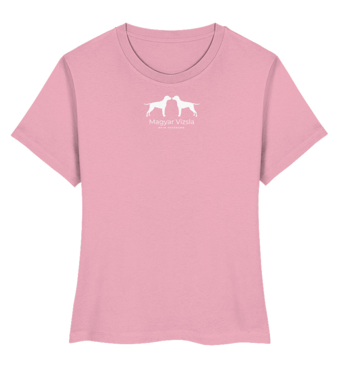 ALFRIDA Damen Bio-Shirt – Magyar Vizsla Edition mit stilvollem Hundemotiv – MeinJagdhund.Club
_Cotton Pink-6883