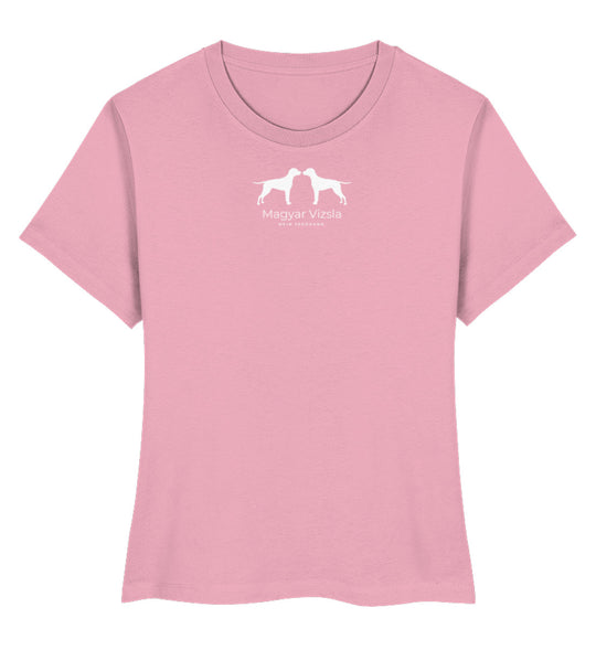 ALFRIDA Damen Bio-Shirt – Magyar Vizsla Edition mit stilvollem Hundemotiv – MeinJagdhund.Club
_Cotton Pink-6883
