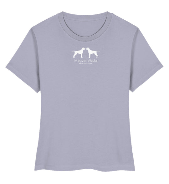 ALFRIDA Damen Bio-Shirt – Magyar Vizsla Edition mit stilvollem Hundemotiv – MeinJagdhund.Club
Lavender-7092