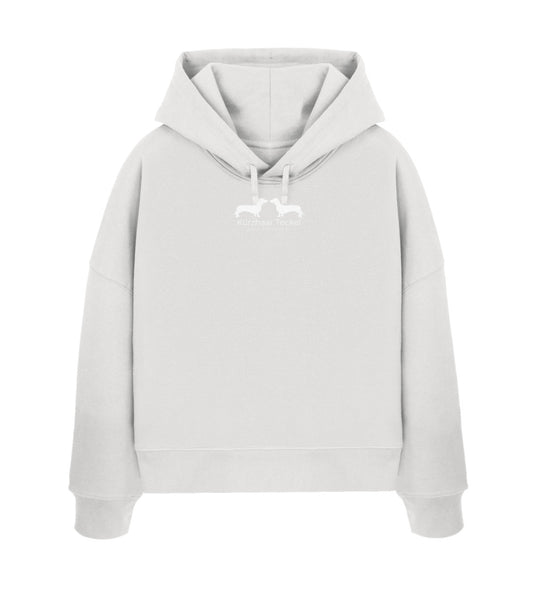 Premium Damen Hoodie AUNE – Kurzhaarteckel Edition mit Frontdruck – Bio-Baumwolle – MeinJagdhund.Club
-Cool Heather Grey-7245