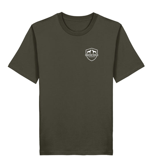 ARVID Bio-Shirt – Magyar Vizsla Edition mit modernem Jagdhund-Motiv – MeinJagdhund.Club  
-Khaki-7072