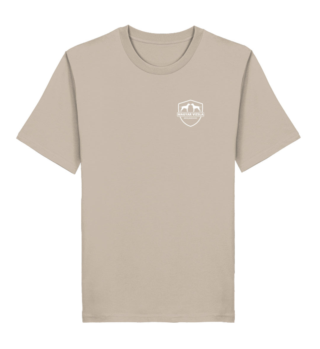 ARVID Bio-Shirt – Magyar Vizsla Edition mit modernem Jagdhund-Motiv – MeinJagdhund.Club  
-Desert Dust-7081