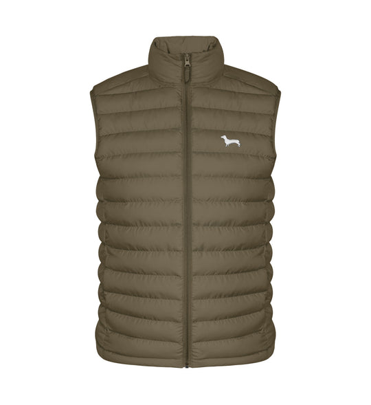 Bio Steppweste ARI – Kurzhaarteckel Stick Edition mit Hundesilhouette – MeinJagdhund.Club
-British Khaki-7088