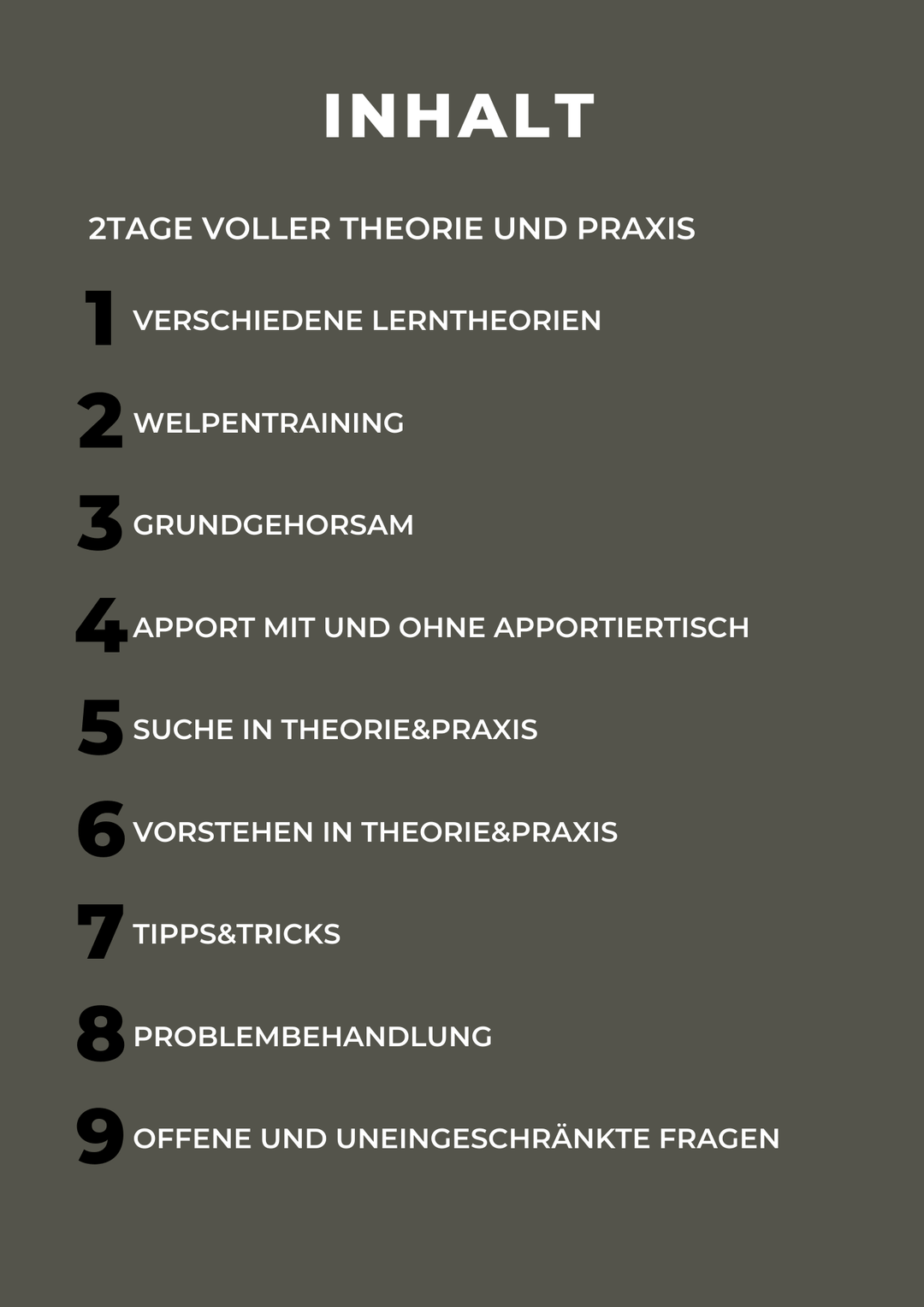 Live-Seminar mit Uwe Heiß – Ehrliche Hundearbeit!