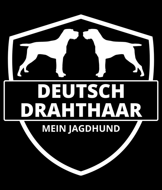 Bio-Premium Hoodie „ALVAR“ – Deutsch Drahthaar Edition