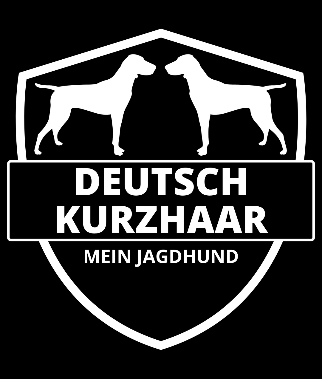 Bio-Premium Hoodie „AURI“ – Deutsch Kurzhaar Edition