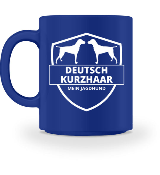 Deutsch Kurzhaar, ALF, Keramiktasse, Jagdtasse, Hundeführer, Mein Jagdhund Club, Geschenkidee, Tasse Jagd, Hundeliebe, Jagdzubehör, Made in Germany
-Royal-27
