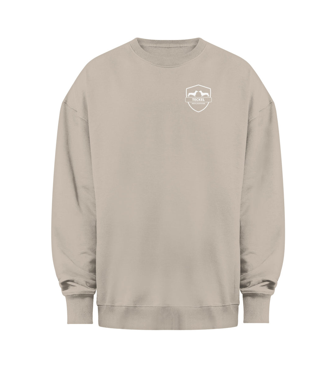 Kurzhaarteckel, ADA, Bio Sweater, Oversized Pullover, Jagdhund, Jagdmode, FairWear, Made in Germany, Hundeliebe, Outdoorwear, Teckel, Geschenkidee, Mein Jagdhund Club, Hundeführer, Jagdoutfit, Dackel
-Desert Dust-7081