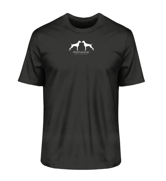 Weimaraner, AKSEL, Bio Shirt Herren, Premium T-Shirt, Jagdhund, Jagdmode, FairWear, Made in Germany, Mein Jagdhund Club, Hundeliebe, Outdoorwear, Statementshirt, Geschenkidee, Hundeführer, Jagdoutfit
-Black-16