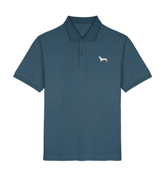 Bio Poloshirt ASMUND – Kurzhaarteckel Stick Edition mit gestickter Hundesilhouette – MeinJagdhund.Club
-Stargazer-6880