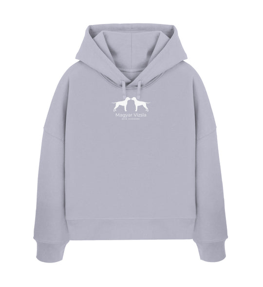 AUNE Damen Boxcut Hoodie – Magyar Vizsla Edition mit modernem Frontdruck – MeinJagdhund.Club
-Lavender-7235