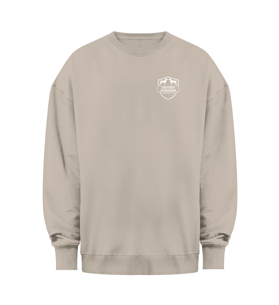 Deutsch Kurzhaar, ARNULF, Bio Sweater, Jagdpullover, Oversized Fit, Jagdmode, FairWear, Jagdhund, Mein Jagdhund Club, Hundeführer, Geschenkidee, Nachhaltige Jagdbekleidung, Made in Germany
-Desert Dust-7081