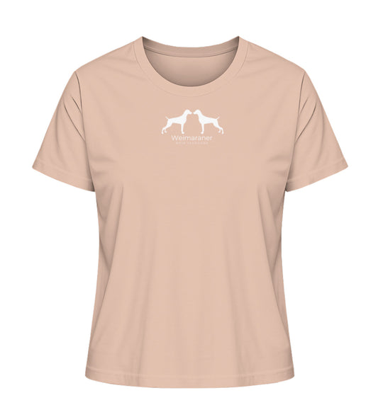 Weimaraner, ALFRIDA, Bio Shirt, Damen T-Shirt, Premium Shirt, Jagdhund, Jagdmode, Hundeführerin, Hundeliebe, Made in Germany, Alltagsshirt, Mein Jagdhund Club, Geschenkidee, Nachhaltige Kleidung, FairWear
-Fraiche Peche-7234